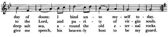 The Hymnal 1982 Type Sample