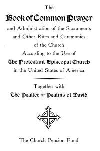 1928 BCP Title Page